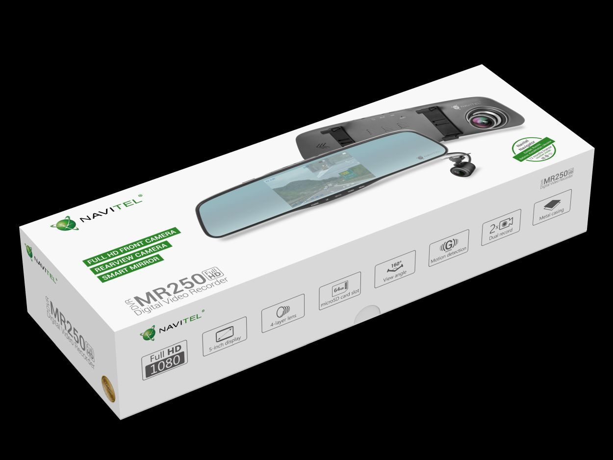 Lusterko samochodowe 3 w&nbsp;1 od&nbsp;Navitel