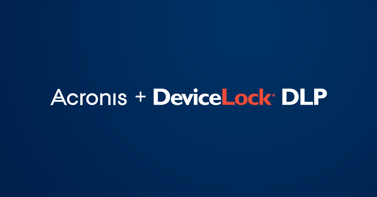 Acronis przejmuje firmę DeviceLock
