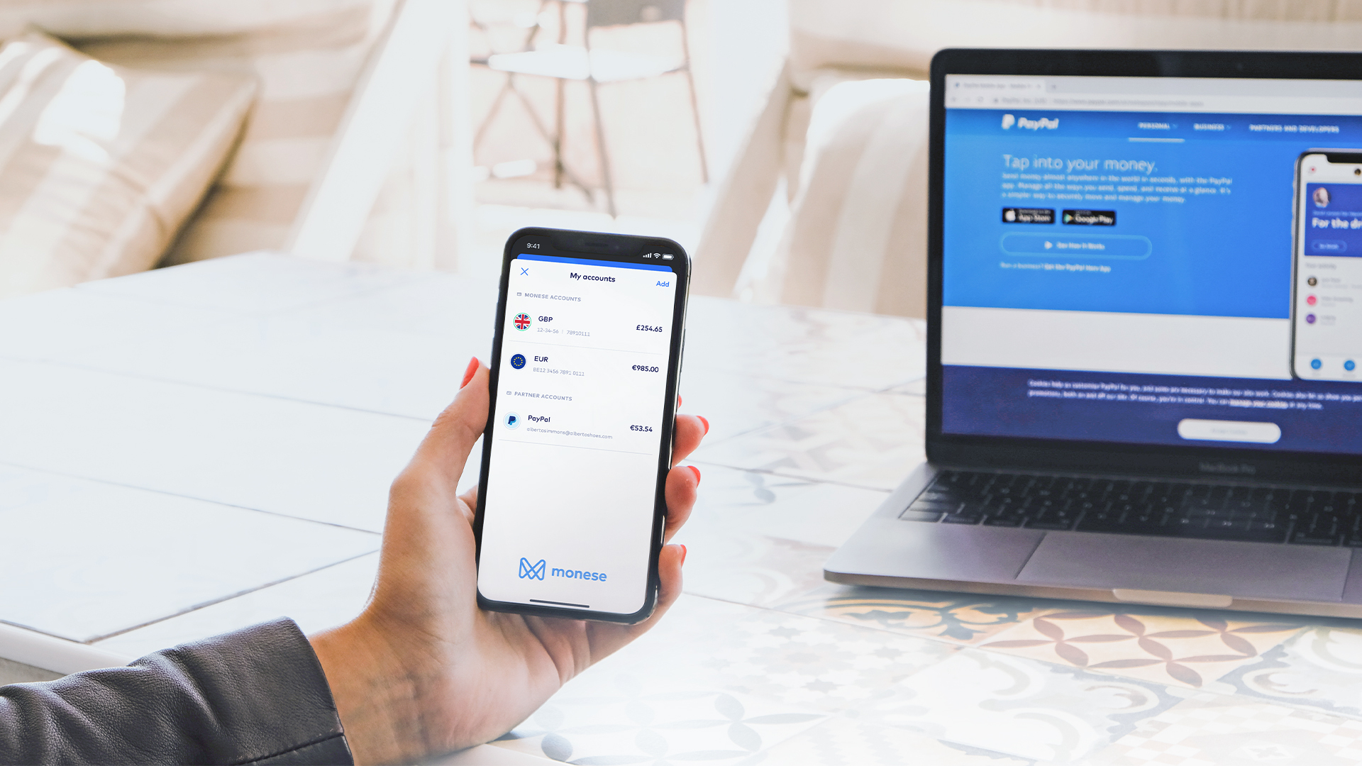 Monese i&nbsp;PayPal rozszerzają współpracę  na&nbsp;sześciu europejskich rynkach