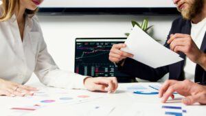 wykres, giełda, koniunktura, BoomBit, Wall Street, VMware, boś