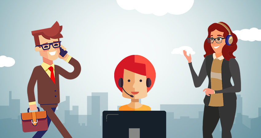 VoIP, call center