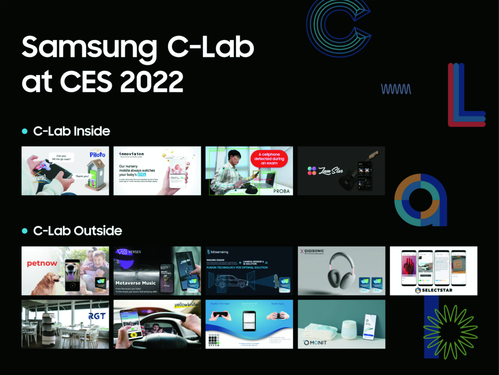 CES 2022: Samsung prezentuje projekty start-upów C-Lab Inside i&nbsp;C-Lab Outside
