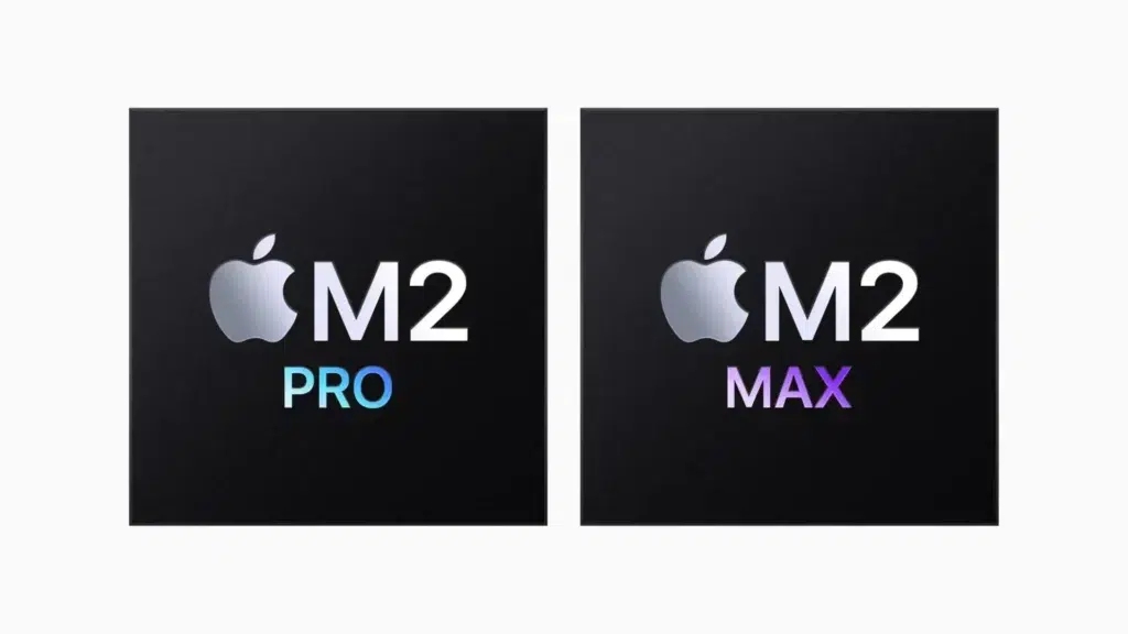 Apple M2 pro, Apple M2 max