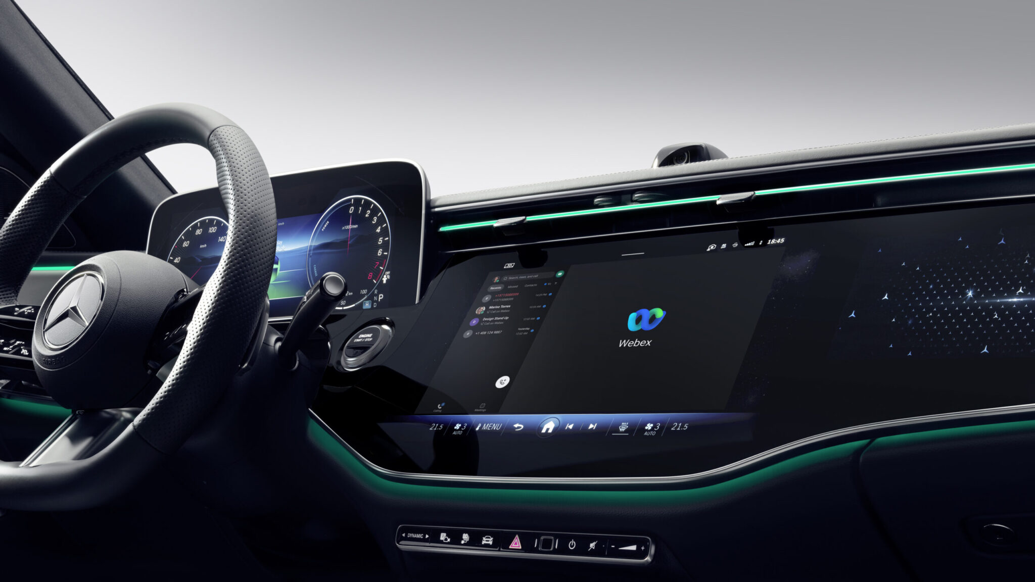 Mercedes-Benz i&nbsp;Cisco łączą siły, aby stworzyć mobilne biura w&nbsp;pojazdach Klasy E
