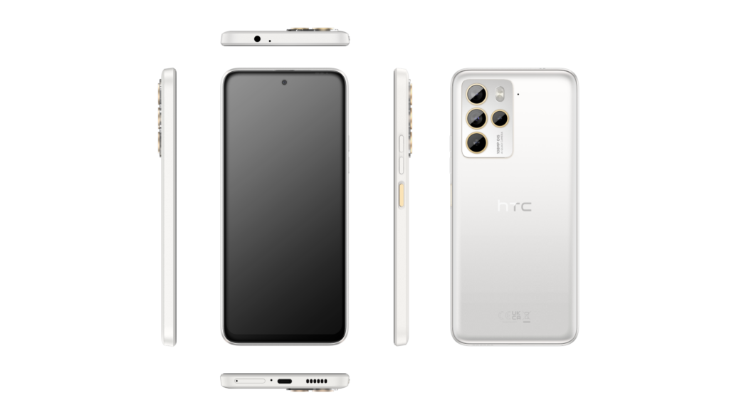 HTC U23 pro 5G Snow White all views