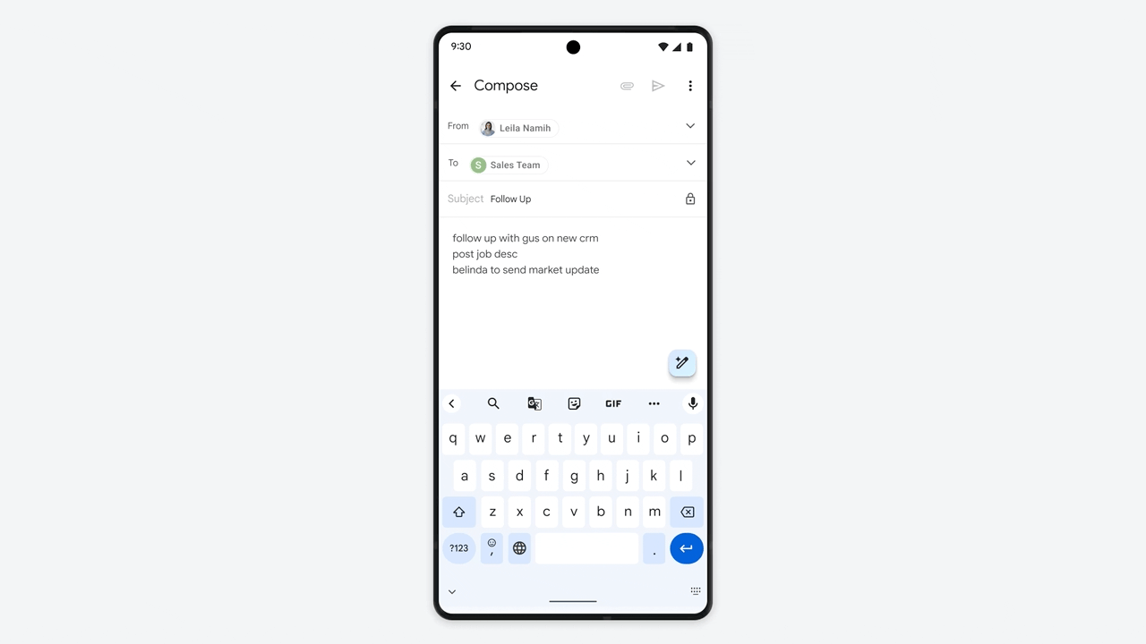 duet ai gmail