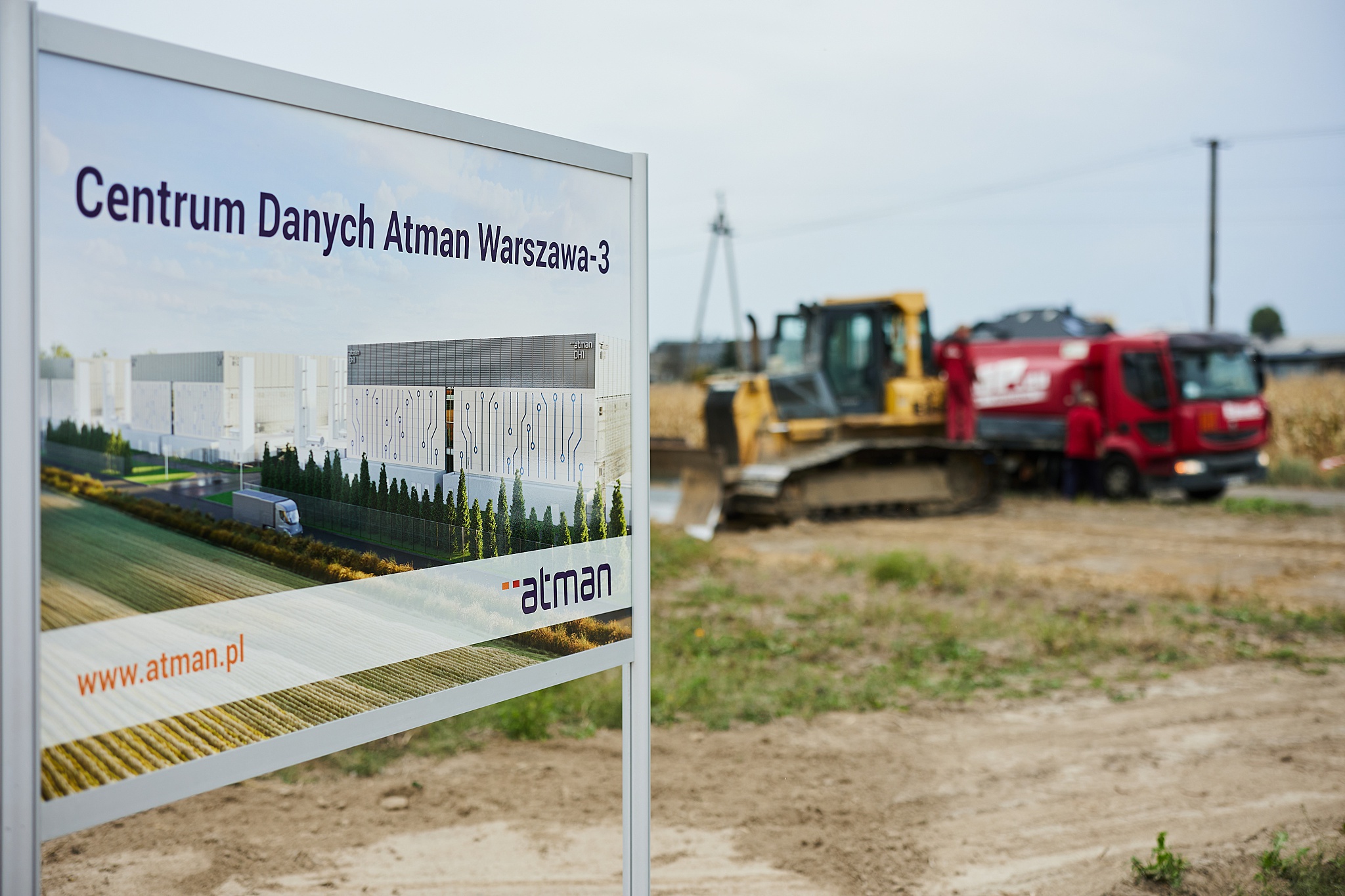 Atman idzie jak burza. Firma właśnie rozpoczęła budowę kolejnego Data Center