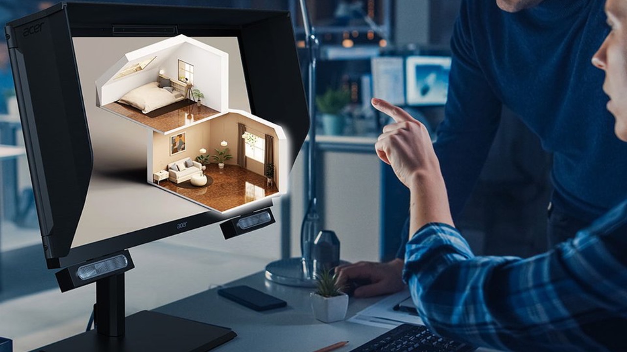 Acer pokazał SpatialLabs View Pro 27 – monitor 3D, do&nbsp;którego&nbsp;nie&nbsp;potrzebujesz okularów