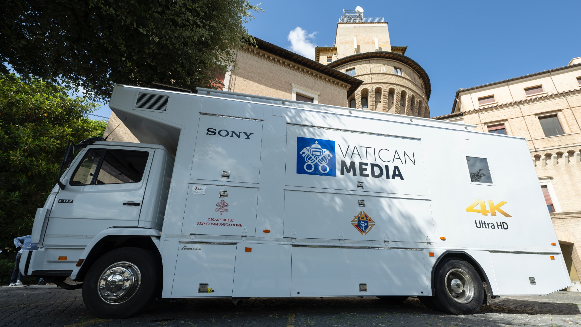 Sony modernizuje system transmisyjny Watykanu