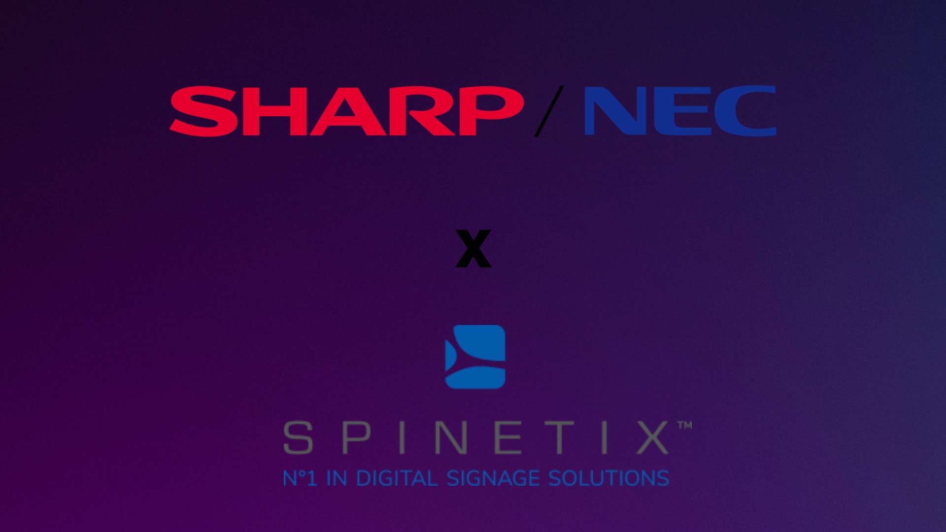 Sharp/NEC nawiązuje współpracę z&nbsp;SpinetiX w&nbsp;zakresie digital signage