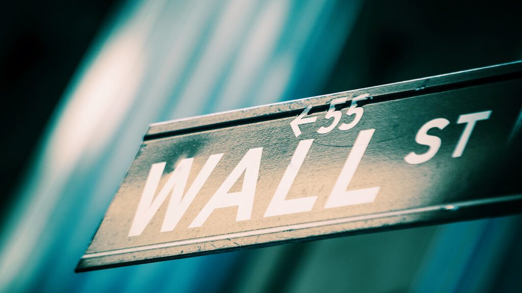 Wall street, stock markets, stock market