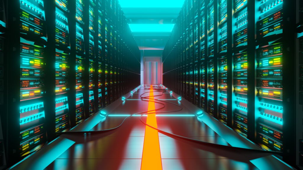 data centre, port