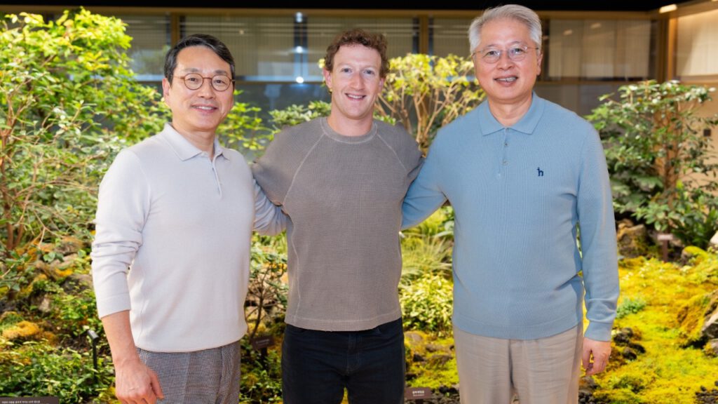 LG, Mark Zuckerberg