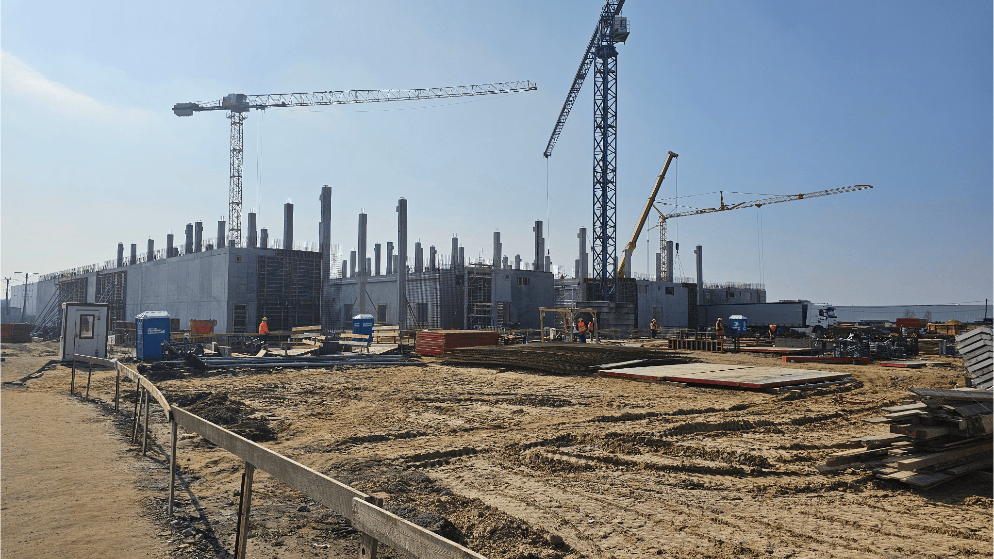 Tak&nbsp;wygląda budowa nowego data center Atman. Firma właśnie pozyskała 1,35 miliarda złotych finansowania