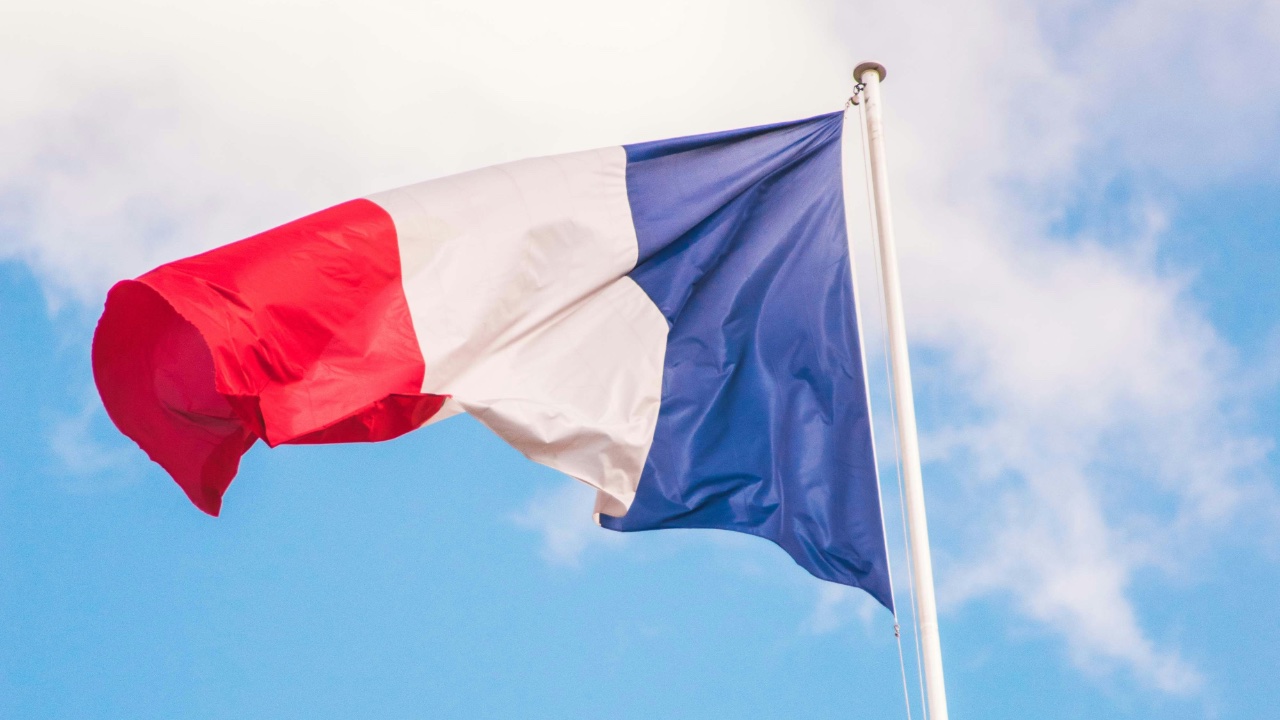 Francja, flaga, Microsoft