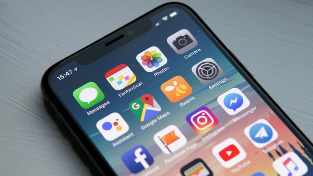 smartfon, orange