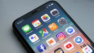 smartfon, orange