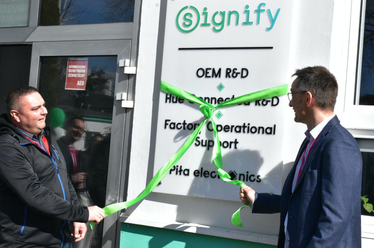 Signify inwestuje w&nbsp;rozwój. Firma otwiera nowe centrum R&D w&nbsp;Pile